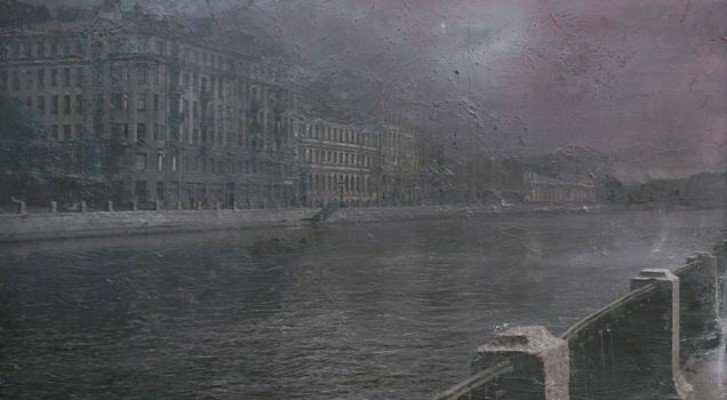 «Там некогда гулял и я…»: выставка мрачных картин о Петербурге