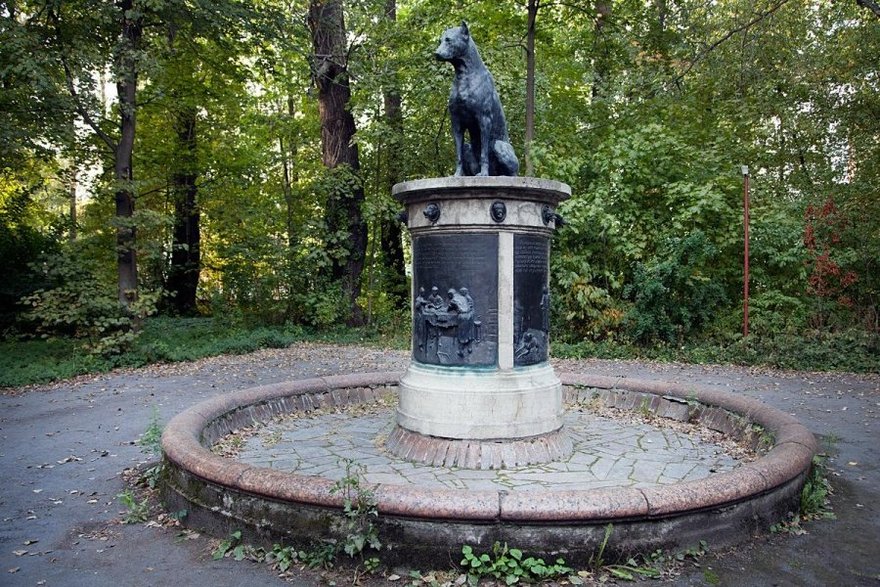 Памятник собаке Павлова