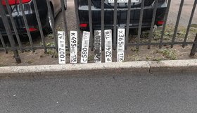 Последствия потопа: уплывшие номера авто находят по всему городу