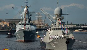 В Петербурге проведут пять репетиций Главного военно-морского парада