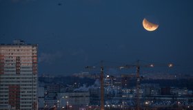 В ночь с 16 на 17 июля петербуржцы смогут увидеть частное лунное затмение