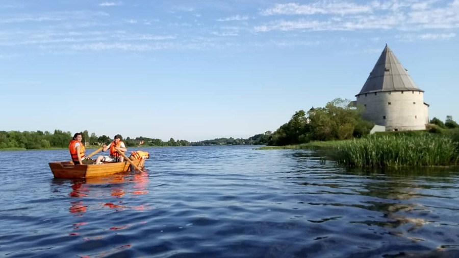 Полюбоваться местностью с воды