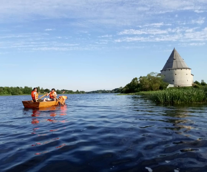 Полюбоваться местностью с воды