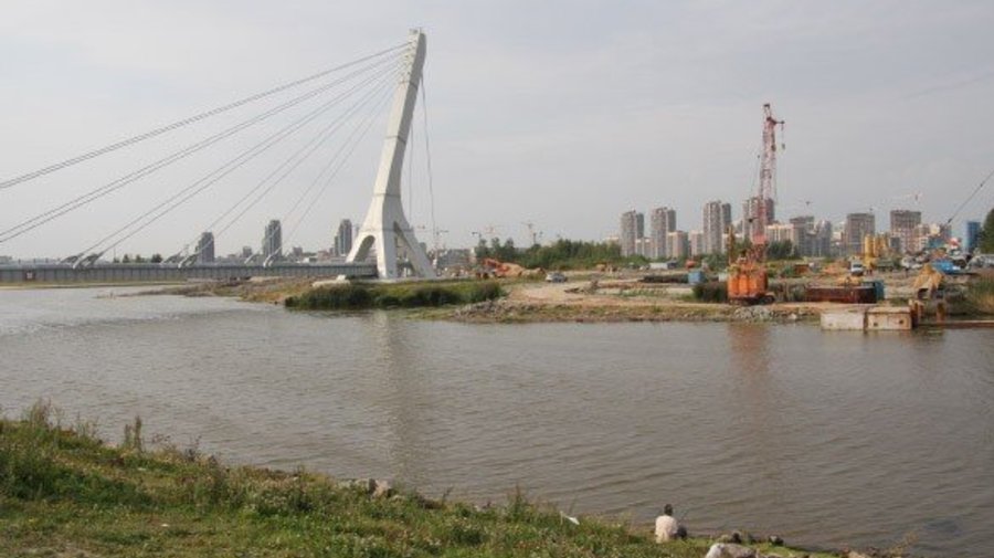 Вантовый мост через Дудергофский канал