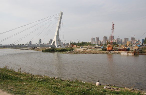 Вантовый мост через Дудергофский канал