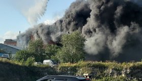 Пожар на складе свечей в Невском районе тушили более 18 часов