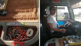 Петербуржец рассказал о самом добром водителе маршрутки в городе: он предлагает пассажирам конфеты