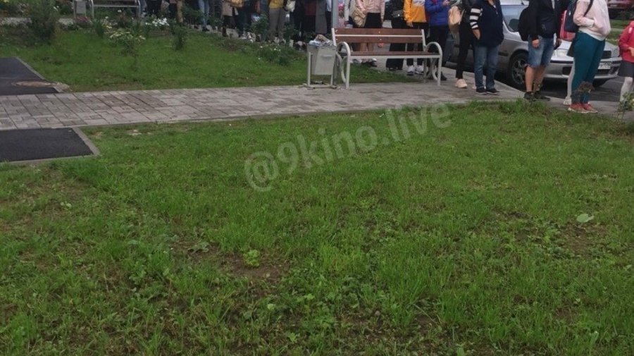 В Мурино по утрам люди вынуждены стоять в огромных очередях на маршрутку