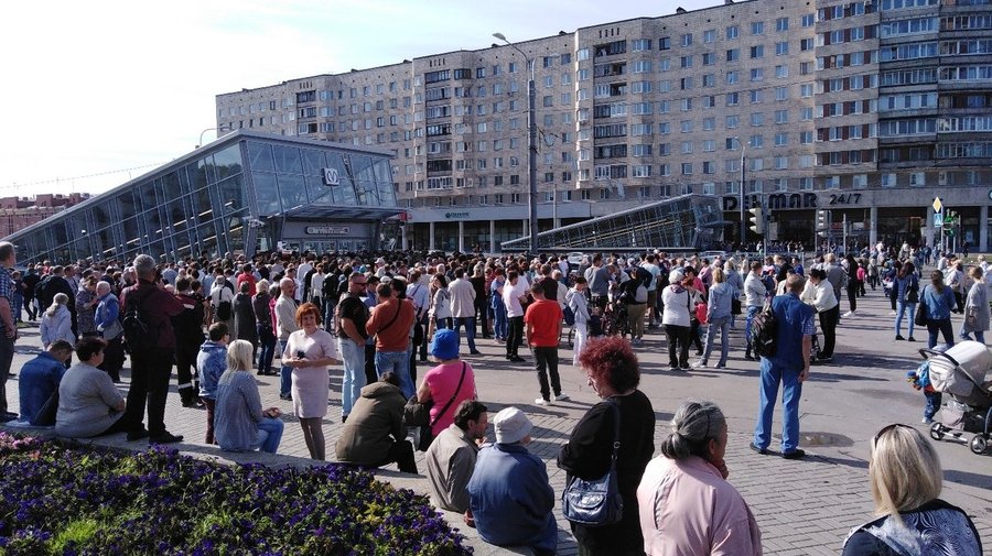 Беглов закрыл Фрунзенский радиус во время его открытия