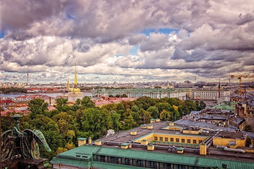 Посмотреть на город с высоты