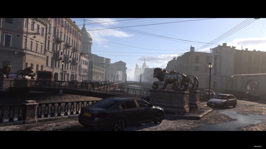 В новой части Call of Duty появился Петербург с Казанским собором, Спасом на Крови и львами на Банковском мосту