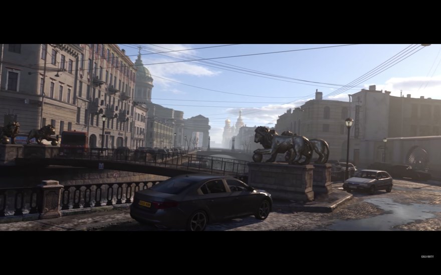 В новой части Call of Duty появился Петербург с Казанским собором, Спасом на Крови и львами на Банковском мосту