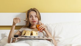 Исследование показало, что болеющие обычно заказывают готовую еду — пиццу и горячие супы