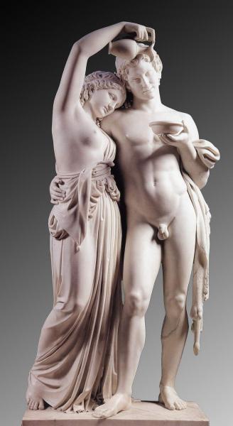 Борис Орловский. «Фавн и вакханка», 1837 год