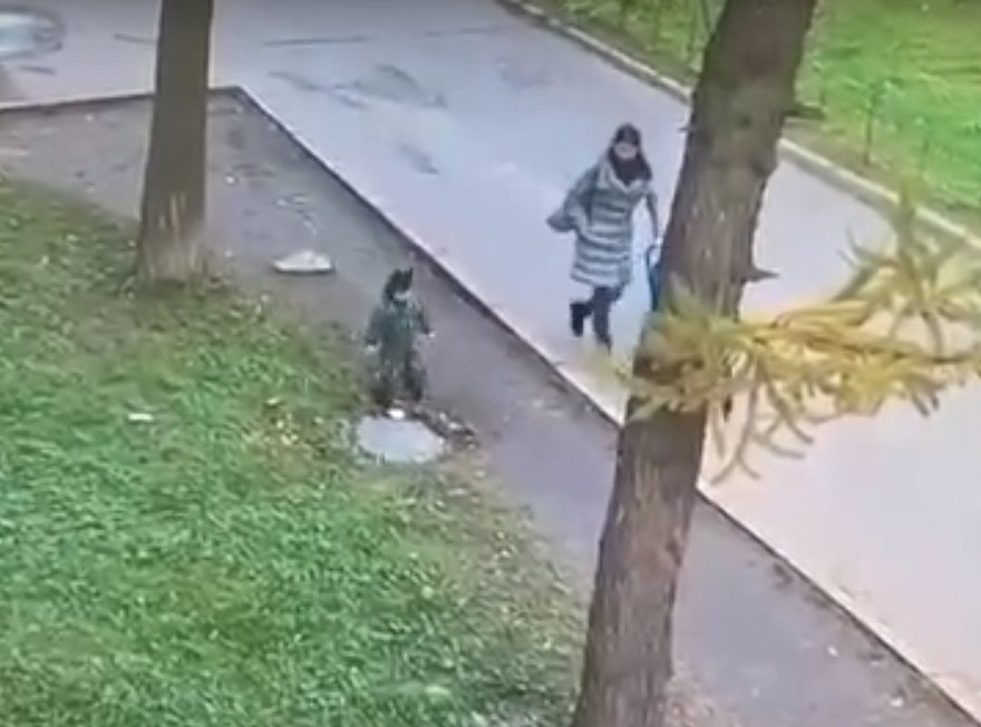 В Московском районе ребёнок провалился под крышку люка — его сумели спасти мама и случайная прохожая