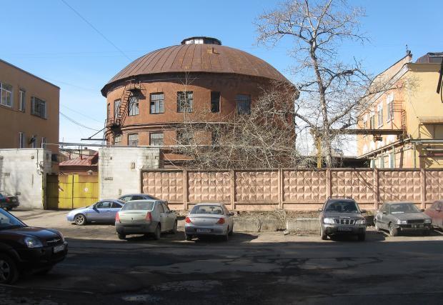 Газгольдер французского газового завода