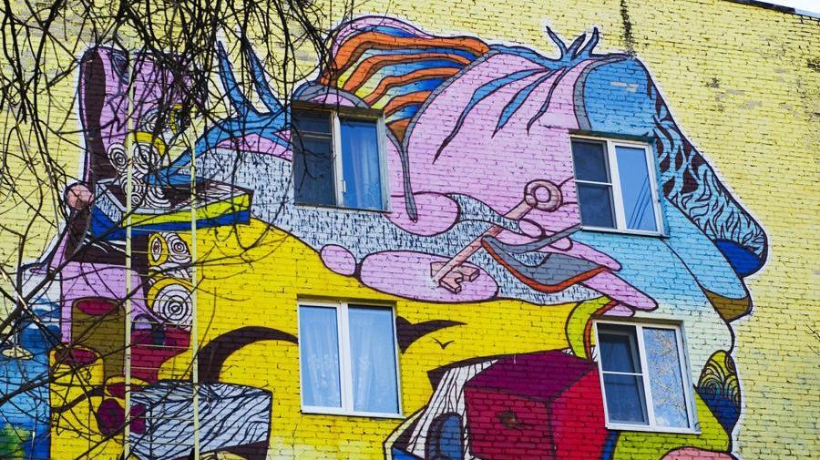 Граффити на Бабушкинской