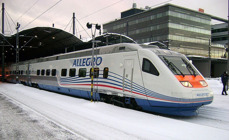 В новогодние каникулы между Москвой и Хельсинки будет курсировать дополнительный поезд