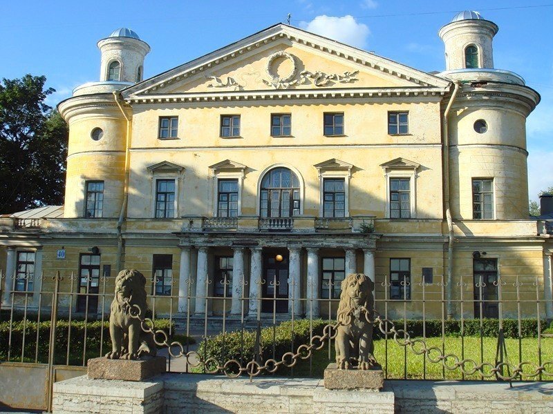 Санкт петербург старинные особняки