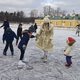Покататься на коньках с видом на дворец можно в Царском селе