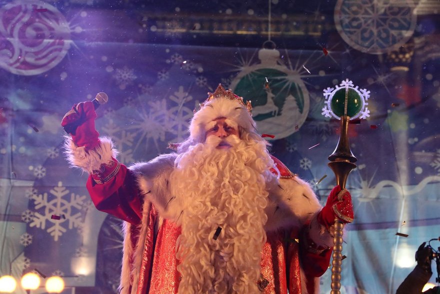 В субботу на Дворцовой площади приземлится Дед Мороз из Великого Устюга