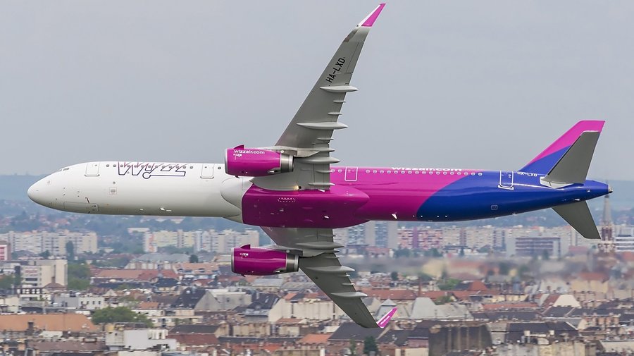 Лоукостер Wizz Air запустит 4 новых рейса из Петербурга в Европу