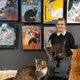 Выставка кошачьего портрета в «Республике котов»