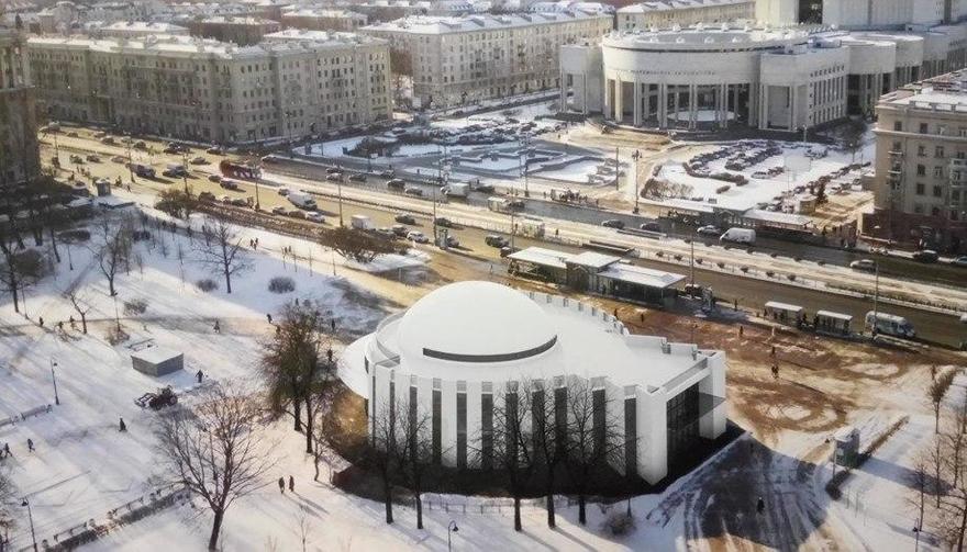 Для станции метро «Парк Победы» построят новый вестибюль
