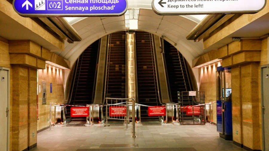 Станция метро «Сенная площадь» на два месяца изменит режим работы 