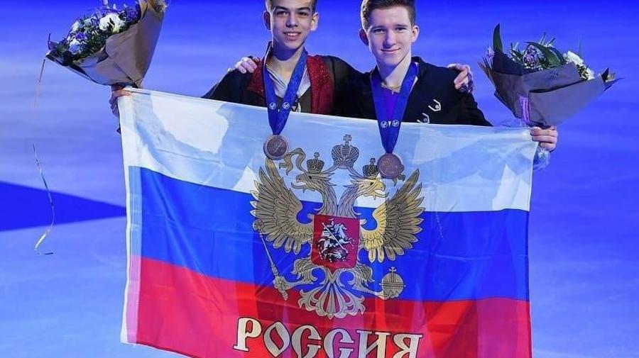 Поздравляем юношей из Петербурга с победой на Чемпионате мира по фигурному катанию