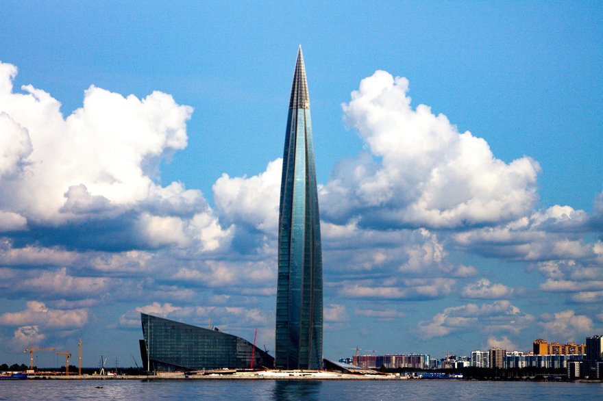 Здание Газпрома В Санкт Петербурге Небоскреб Фото – Telegraph