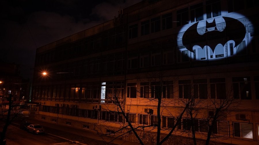 В Петербурге замечен бэт-сигнал