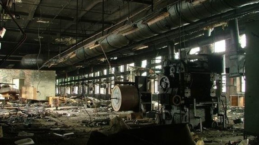 Заброшенный индустриальный Петербург