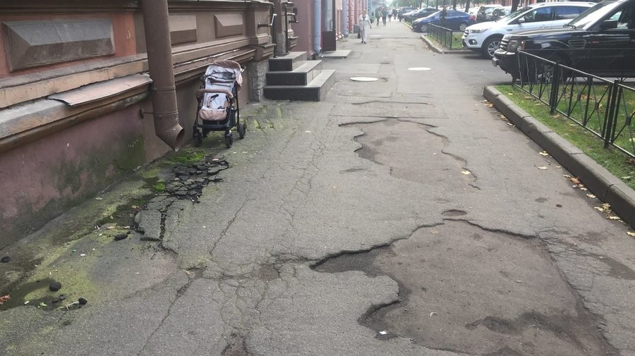 Активисты Центрального района борются за то, чтобы на улицах сделали правильные водостоки
