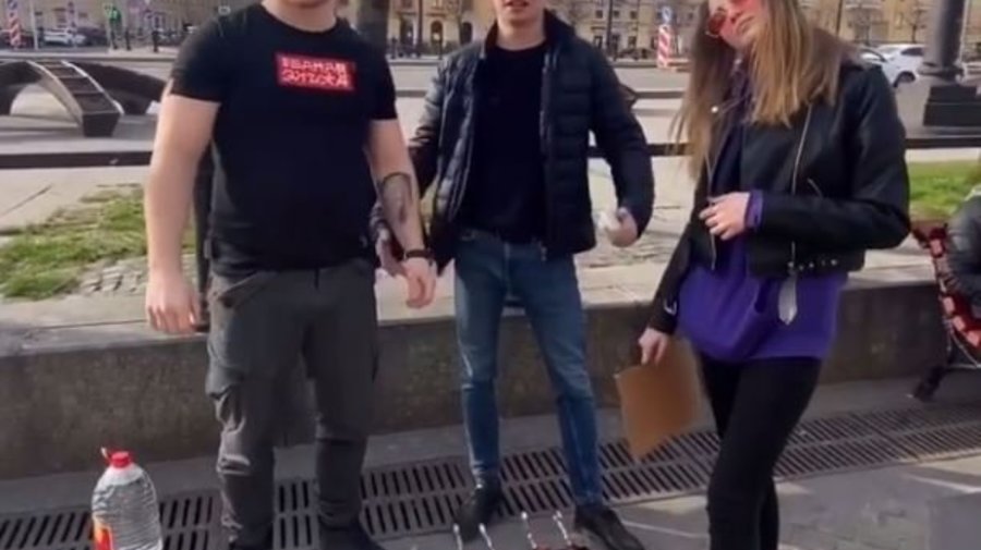 На Сенной площади блогеры пожарили шашлыки ради хайпа в соцсетях