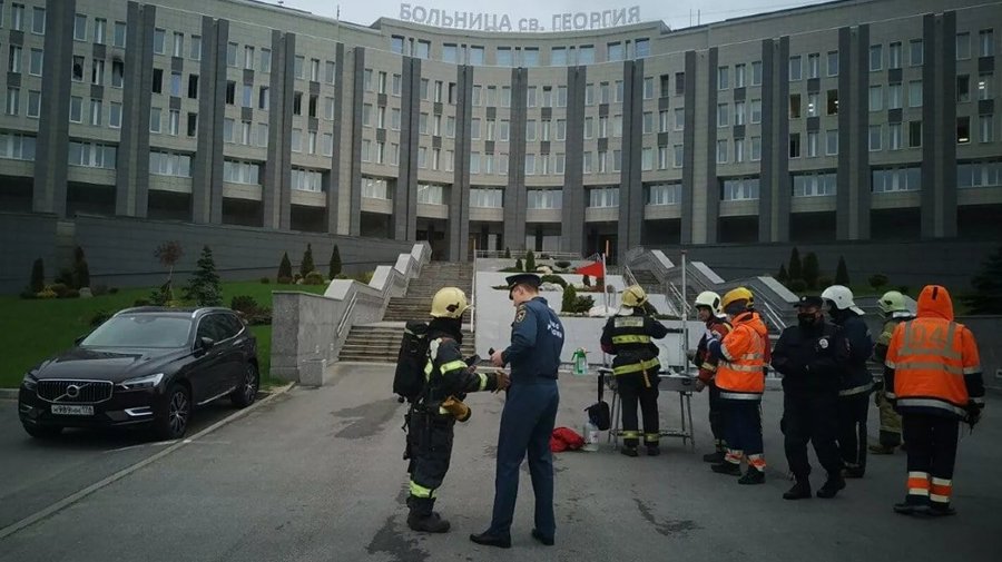 Пожар в больнице Святого Георгия: рассказываем вкратце о произошедшем
