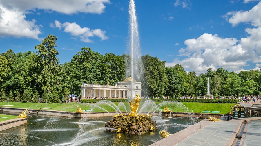 В Петергофе состоялся запуск «Самсона»