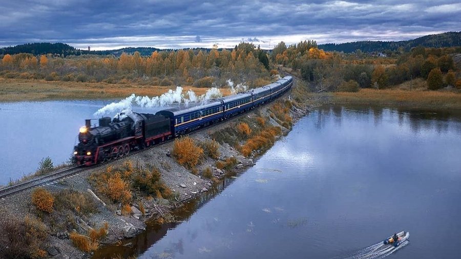 Добраться в Карелию из Петербурга можно на ретропоезде