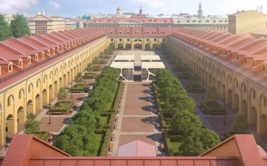 Никольские ряды в Петербурге превратят в новое общественное пространство