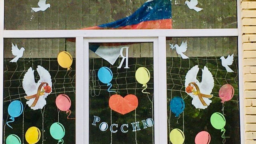Жители Ленобласти поддержали акцию «Окна России»