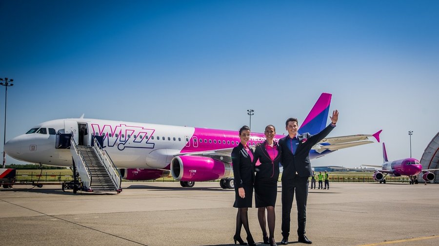Авиакомпания Wizz Air с сентября запустит пять новых рейсов из Пулково