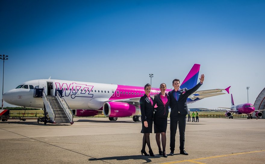 Авиакомпания Wizz Air с сентября запустит пять новых рейсов из Пулково