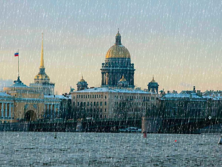 К Ленобласти в среду надвигается шторм, а к Петербургу — просто дожди