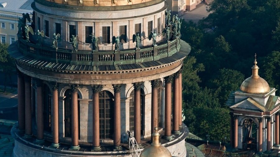 Колоннада Исаакиевского собора открывается ровно через неделю
