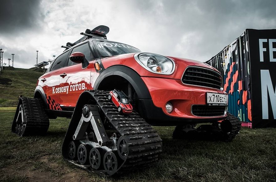 Большой фестиваль Mini Cooper пройдёт под открытым небом