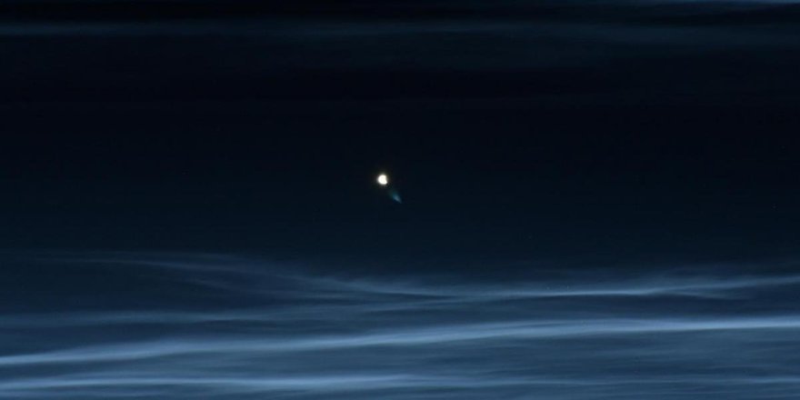 Петербургский космонавт показал восход Венеры с борта МКС
