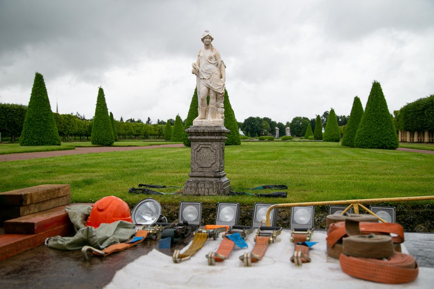 Верхний сад Петергофа закрыли на реставрацию до 2024 года
