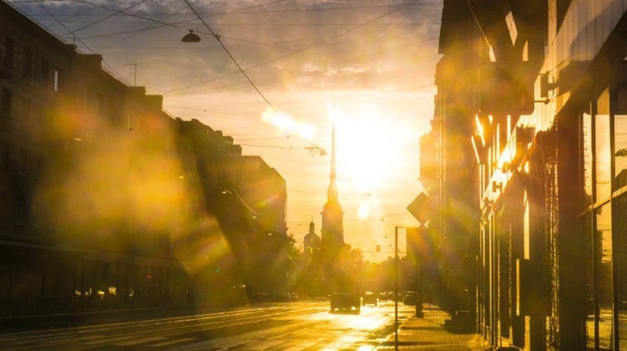 В конце августа Северная столица прогреется до +25 ℃