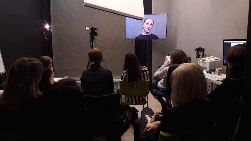 Мастер-класс Екатерины Цыганенко «Актёр театра в постижении мира кино. Внимание на детали»