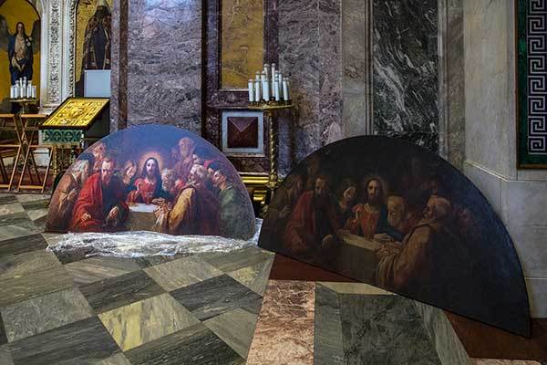 «Тайную вечерю» работы Николая Майкова в Исаакиевском соборе отреставрируют